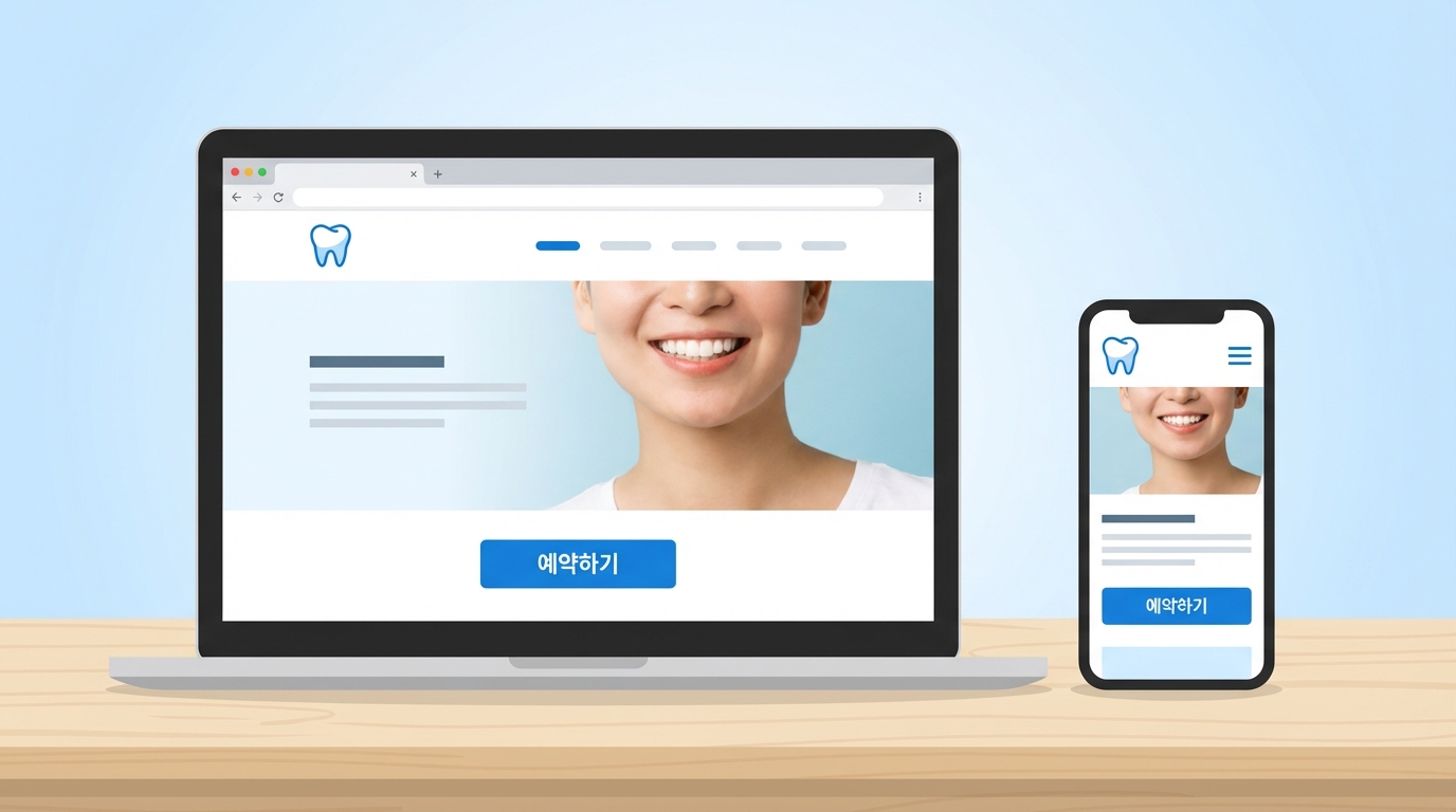 치과 홈페이지 디자인 트렌드 5가지