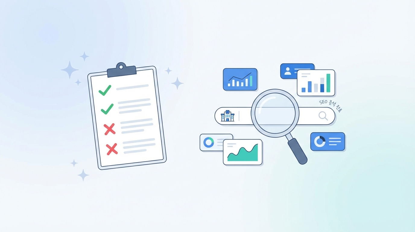 병원 홈페이지 SEO 점검 체크리스트 10가지