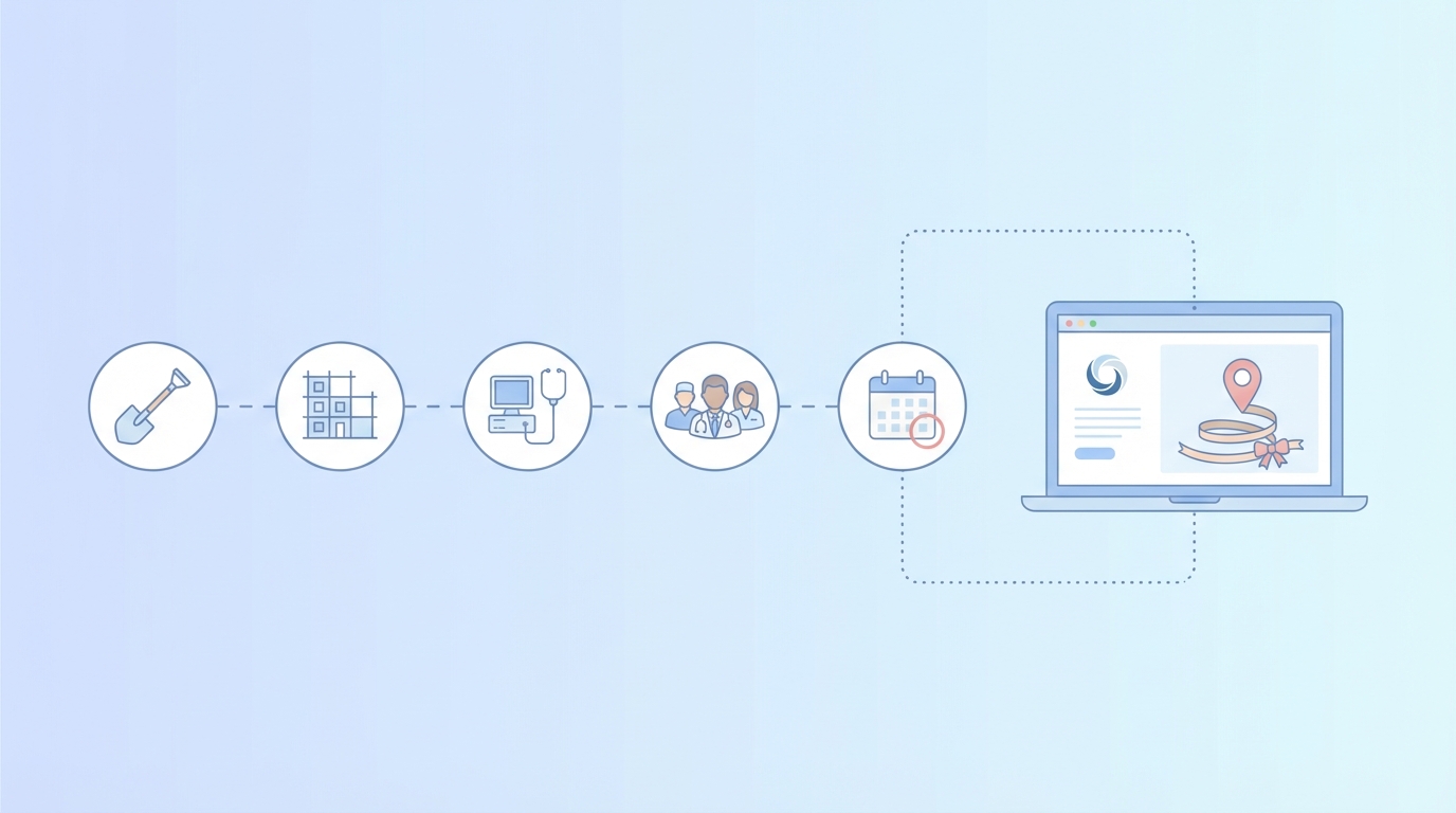 개원 준비, 홈페이지는 언제 만들어야 할까?