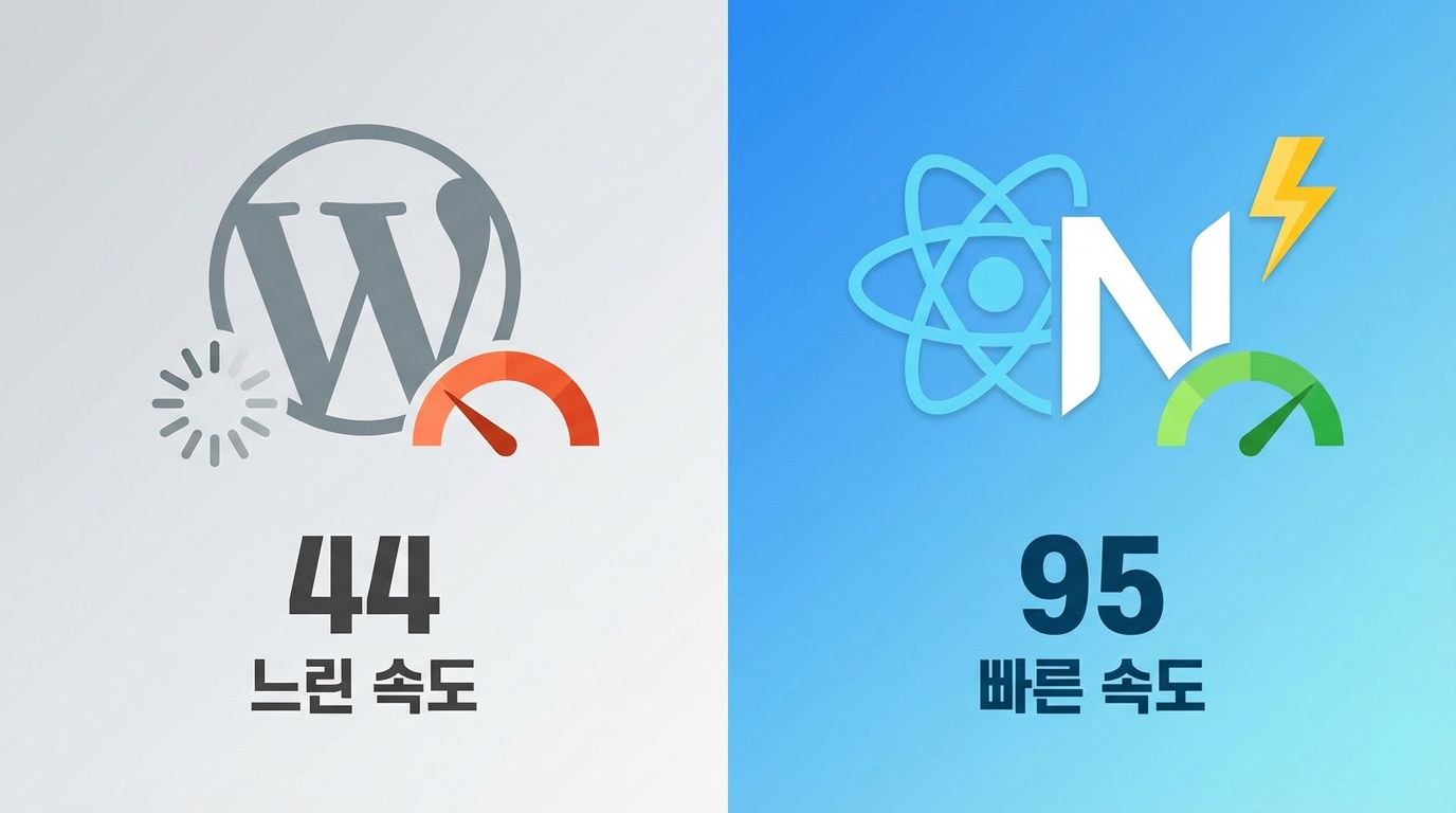 워드프레스 vs Next.js: 병원 홈페이지에 뭐가 더 좋을까?