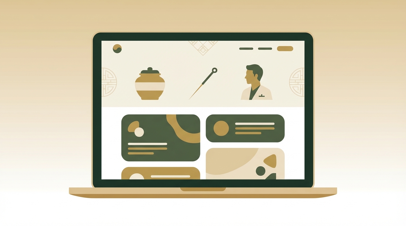 한의원 홈페이지, 신뢰감이 핵심인 이유